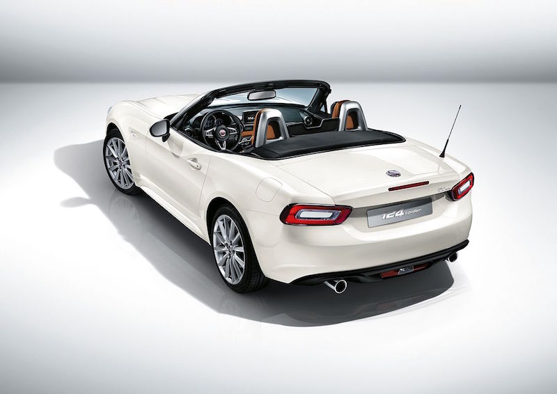 Fiat 124 Spider ritorna il mito, da oggi ordinabile Fiat 124 Spider ritorna il mito, da oggi ordinabile