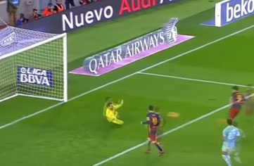 Barcellona: Messi rigore di seconda e segna Suarez. Scoppia la polemica Barcellona: Messi rigore di seconda e segna Suarez. Scoppia la polemica