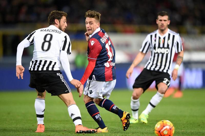 Juventus, striscia si ferma a 15 col Bologna. Allegri:”Ora tifo Milan”