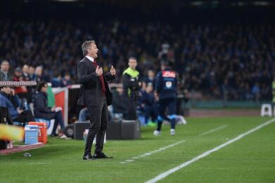 Mihajlovic: “Milan tosto a Napoli. Il terzo posto è possibile”
