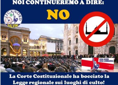 La Consulta boccia la legge anti-moschee. Maroni: “Sinistra esulta”