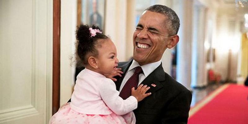 #ObamaAndKids spopola su Twitter #ObamaAndKids spopola su Twitter