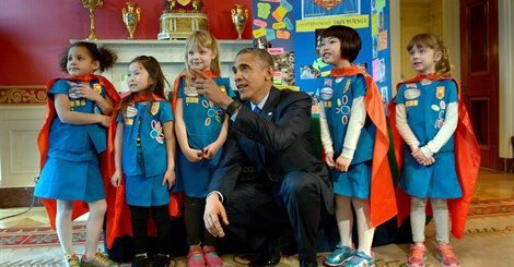 #ObamaAndKids spopola su Twitter #ObamaAndKids spopola su Twitter
