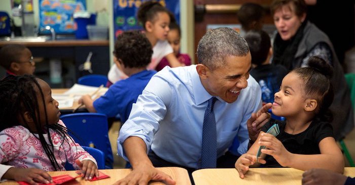 #ObamaAndKids spopola su Twitter #ObamaAndKids spopola su Twitter