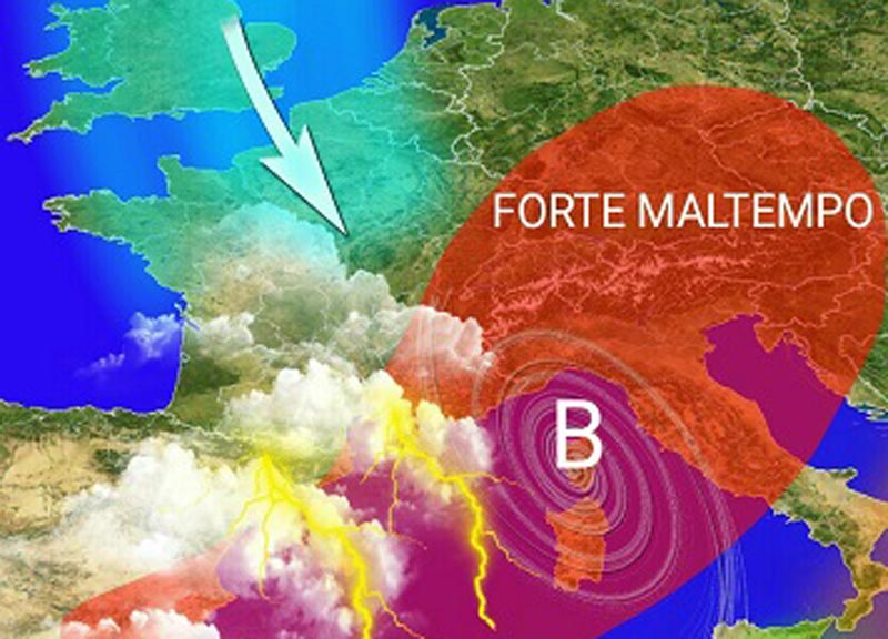 Meteo, allerta arancione su Toscana e non solo. Nubifragi e neve Meteo, allerta arancione su Toscana e non solo. Nubifragi e neve