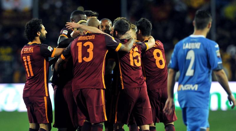 Roma sbanca Empoli con doppietta di El Shaarawy. Champions più vicina