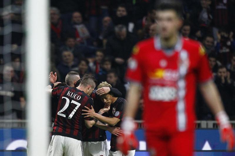 Coppa Italia, Milan fa la manita all’Alessandria e va in finale