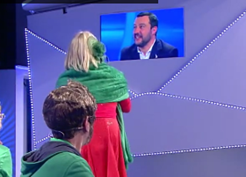 Salvini special guest star a C’è posta per te con Greggio-Iacchetti