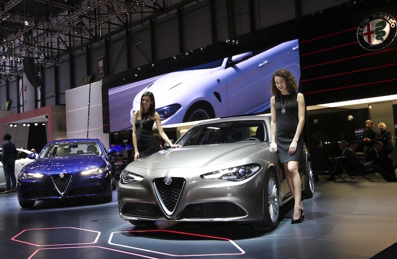 Alfa Romeo a Ginevra la regina è Giulia Alfa Romeo a Ginevra la regina è Giulia
