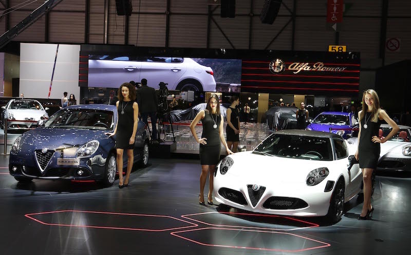 Alfa Romeo a Ginevra la regina è Giulia Alfa Romeo a Ginevra la regina è Giulia