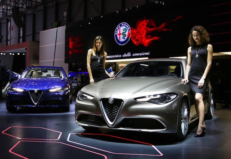 Alfa Romeo a Ginevra la regina è Giulia Alfa Romeo a Ginevra la regina è Giulia