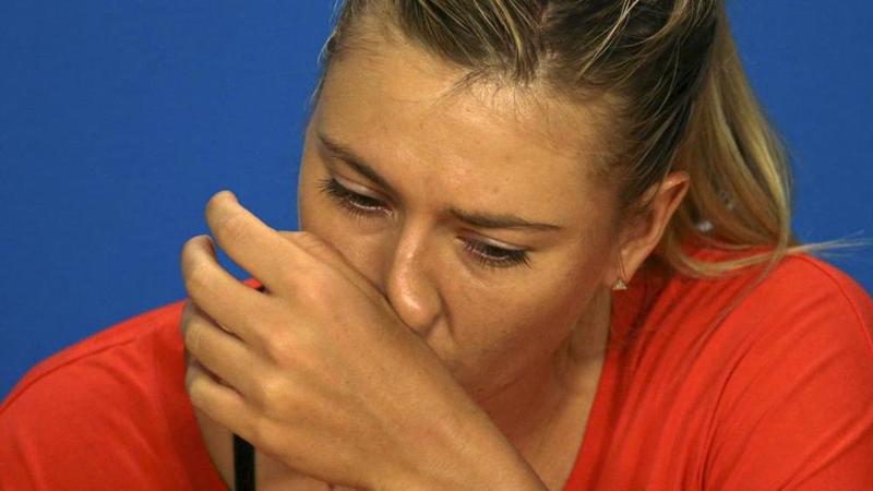 Sharapova in lacrime: “Ho fatto uso di doping”. Prese il Meldonium Sharapova in lacrime: “Ho fatto uso di doping”. Prese il Meldonium