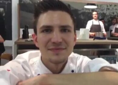 Paolo Griffa, giovane e già grande e chef