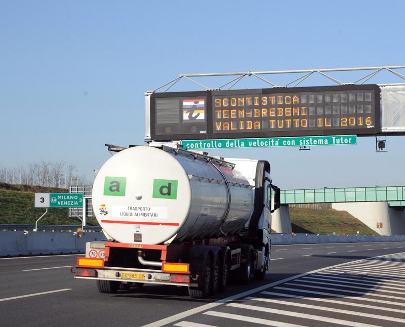 Teem e BreBeMi: dal 9 marzo pedaggi scontati del 15% per tutti