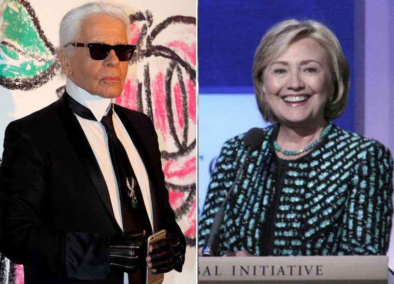 Usa 2016, Karl Lagerfeld sta con Hillary: “Serve un presidente donna” Usa 2016, Karl Lagerfeld sta con Hillary: “Serve un presidente donna”