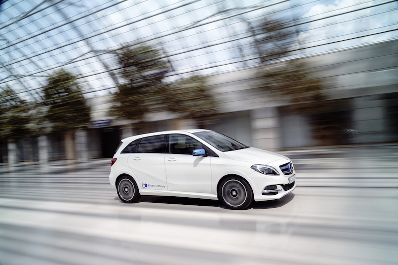 Nuova Classe B Electric Drive, perfette per l’uso quotidiano