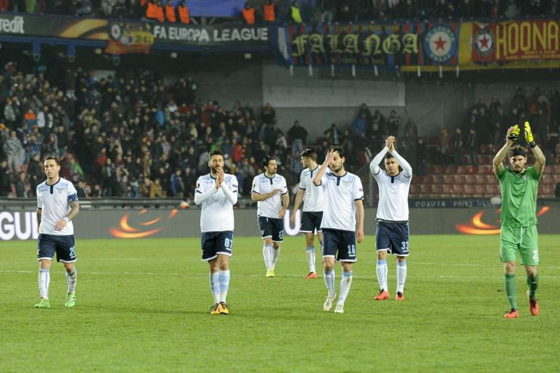 Lazio, 1-1 a Praga: quarti di Europa League vicini. Ma i buu razzisti.. Lazio, 1-1 a Praga: quarti di Europa League vicini. Ma i buu razzisti..