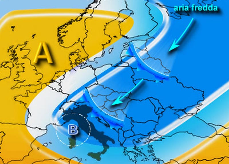 Niente primavera. Aria gelida dalla Russia e neve in pianura. Le mappe Niente primavera. Aria gelida dalla Russia e neve in pianura. Le mappe