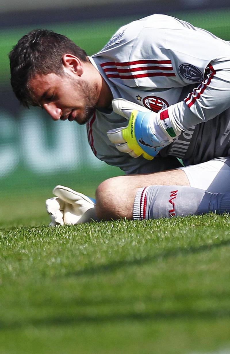 Donnarumma, tac all’ospedale. Ottimismo nel Milan