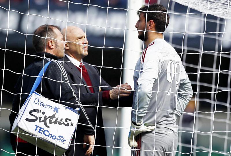 Donnarumma, tac all’ospedale. Ottimismo nel Milan