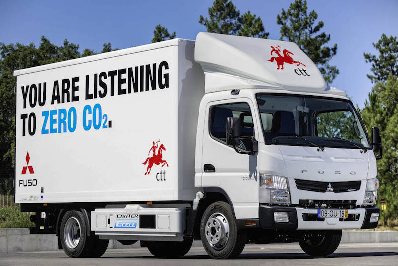Mercedes-Fuso Canter E-Cell  Zero emissioni e totale silenziosità di marcia