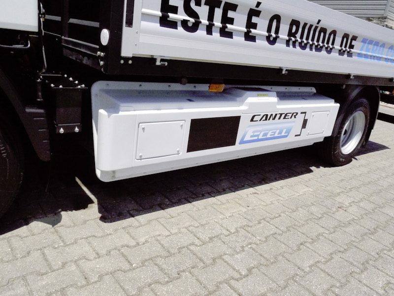 Mercedes-Fuso Canter E-Cell  Zero emissioni e totale silenziosità di marcia