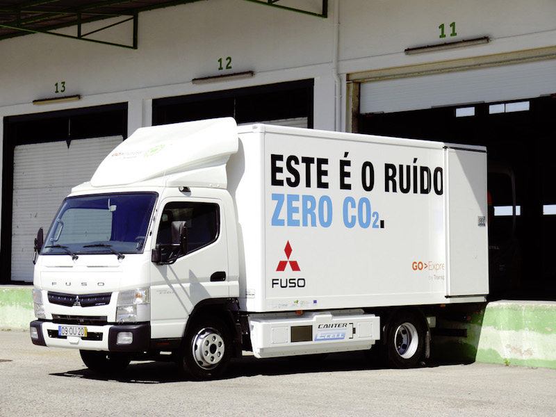 Mercedes-Fuso Canter E-Cell  Zero emissioni e totale silenziosità di marcia
