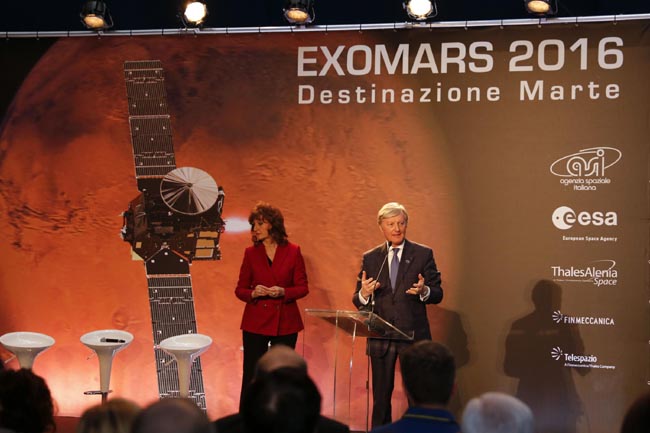 Spazio, via a ExoMars. E’ partito il primo razzo europeo verso Marte Spazio, via a ExoMars. E’ partito il primo razzo europeo verso Marte