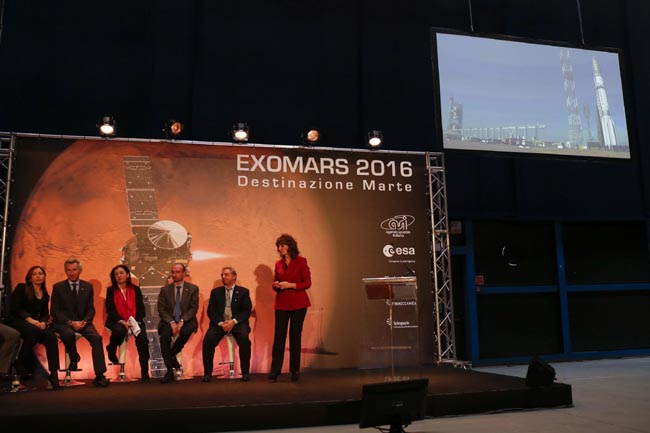 Spazio, via a ExoMars. E’ partito il primo razzo europeo verso Marte Spazio, via a ExoMars. E’ partito il primo razzo europeo verso Marte