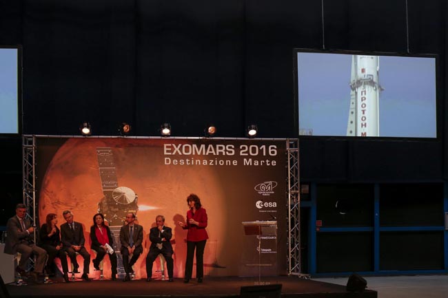 Spazio, via a ExoMars. E’ partito il primo razzo europeo verso Marte Spazio, via a ExoMars. E’ partito il primo razzo europeo verso Marte
