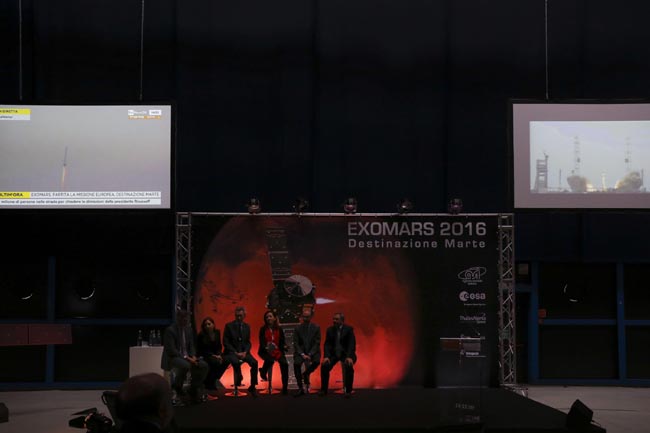 Spazio, via a ExoMars. E’ partito il primo razzo europeo verso Marte Spazio, via a ExoMars. E’ partito il primo razzo europeo verso Marte