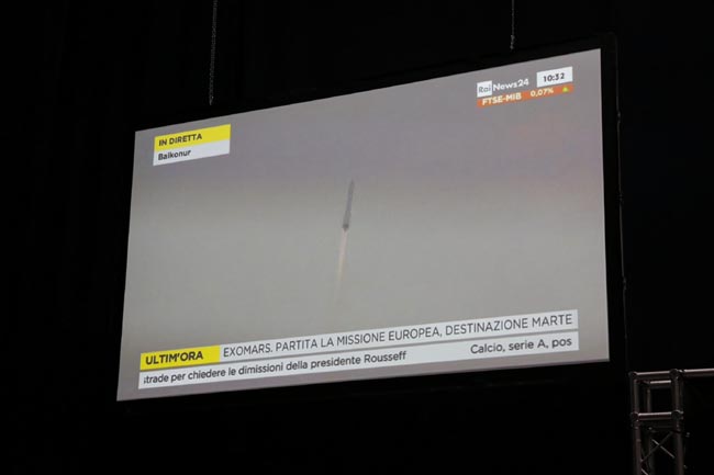 Spazio, via a ExoMars. E’ partito il primo razzo europeo verso Marte Spazio, via a ExoMars. E’ partito il primo razzo europeo verso Marte