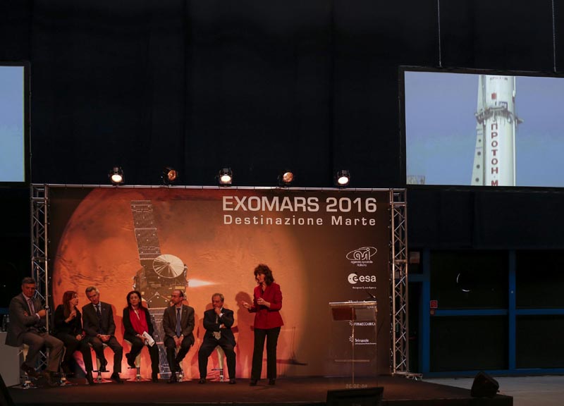 Spazio, via a ExoMars. E’ partito il primo razzo europeo verso Marte Spazio, via a ExoMars. E’ partito il primo razzo europeo verso Marte