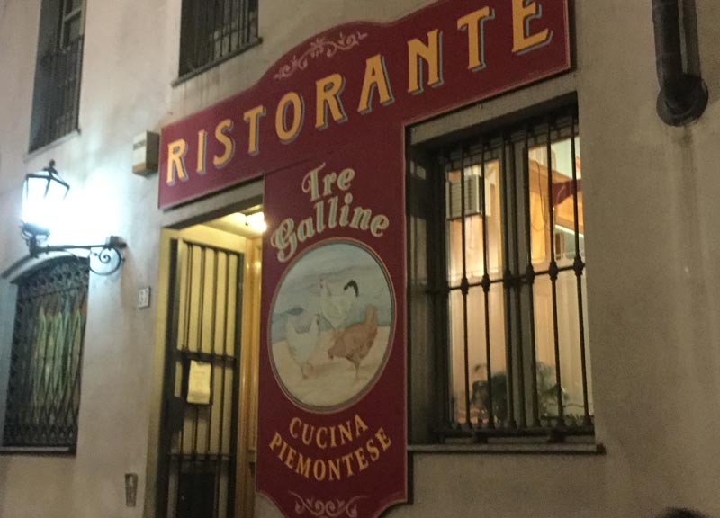 Tre Galline: tradizione, gusto e solidità sabauda