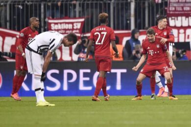 Incubo Juventus: avanti 2-0 e perde 4-2. Bayern ai quarti di Champions
