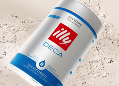 Illycaffè, arriva il decaffeinato ad acqua