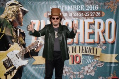 Black Cat, il 29 aprile nuovo album di Zucchero. E c’è anche Bono Vox