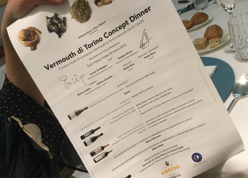 Vermouth di Torino, due grandi chef ed è subito “Concept Dinner” Vermouth di Torino, due grandi chef ed è subito “Concept Dinner”