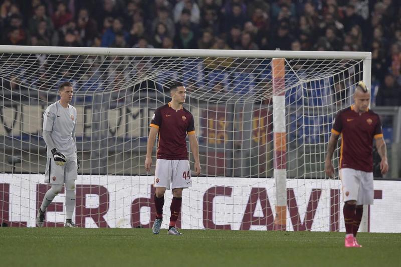 Perisic e Nainggolan: Roma-Inter 1-1. Mancini: “Credo nella Champions” Perisic e Nainggolan: Roma-Inter 1-1. Mancini: “Credo nella Champions”