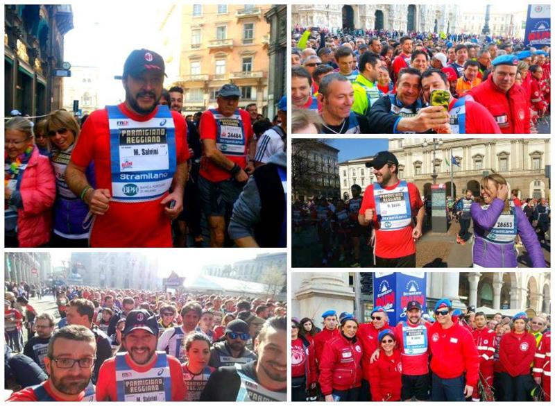 Stramilano da record, 63.000 iscritti: tra runner e politici… Foto Stramilano da record, 63.000 iscritti: tra runner e politici… Foto
