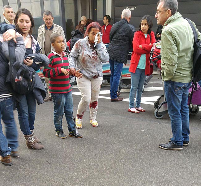 BRUXELLES, LE FOTO DELLA TRAGEDIA