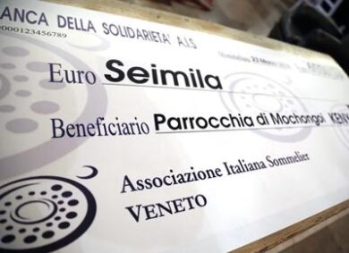 Ais Veneto stappa le magnum per solidarietà