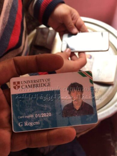 Egitto, la polizia: “Uccisi i killer  di Regeni”. Trovati i documenti