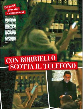 Belen, nuovo incontro casuale con Marco Borriello