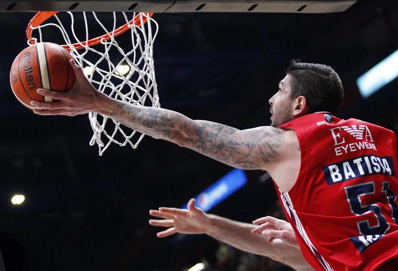 Kruno Simon straripante: l’Olimpia Milano batte Reggio Emilia e va in fuga Kruno Simon straripante: l’Olimpia Milano batte Reggio Emilia e va in fuga