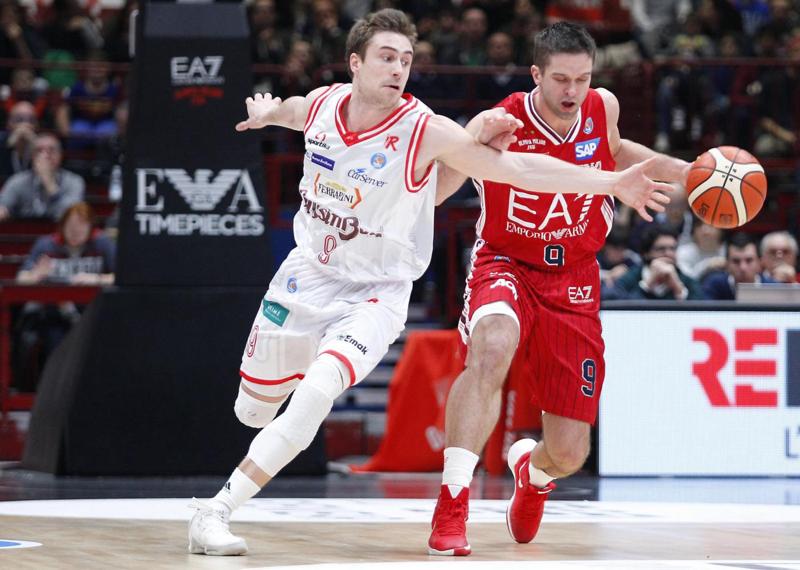 Kruno Simon straripante: l’Olimpia Milano batte Reggio Emilia e va in fuga Kruno Simon straripante: l’Olimpia Milano batte Reggio Emilia e va in fuga