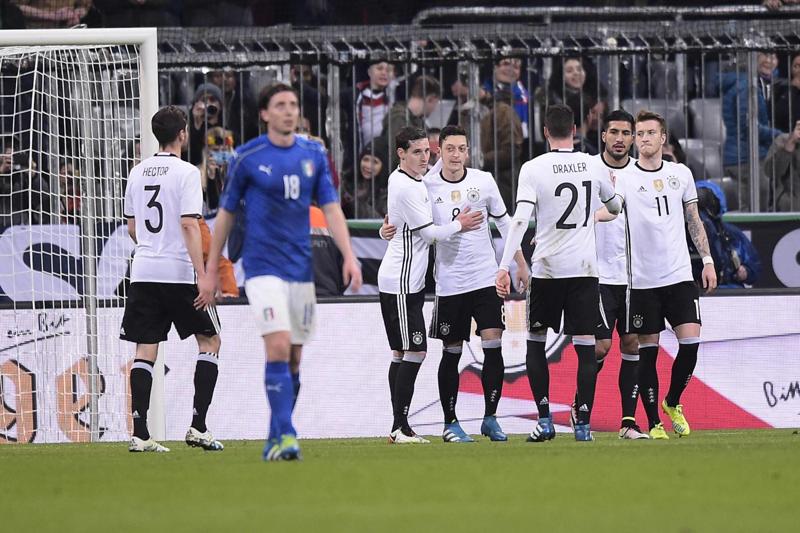 Italia, disfatta in Germania: 4-1. El Shaarawy fa il gol della bandiera