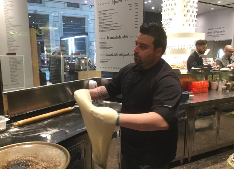 La Focaccia di Manuelina: da Recco a Milano solo andata