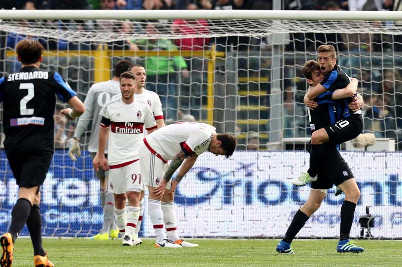 Incubo Milan: l’Atalanta vince in rimonta. Europa League a rischio