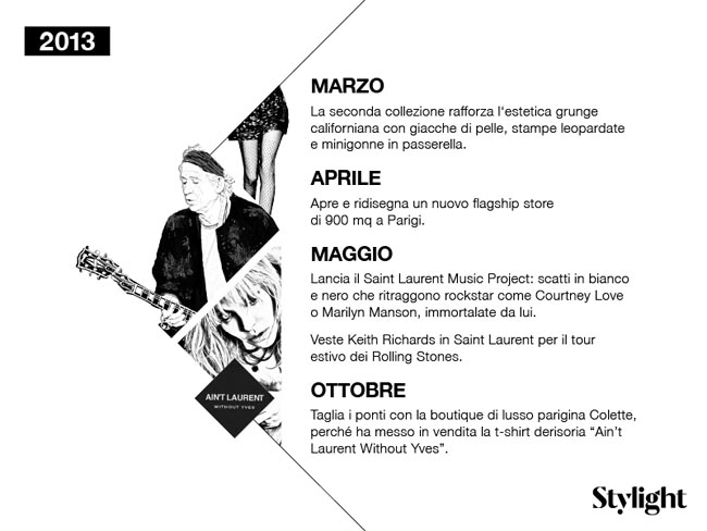 Anthony Vaccarello da Versus Versace a Saint Laurent